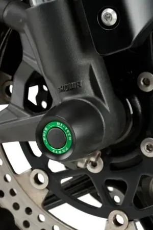 Lage Kosten Puig As valdoppen Kawasaki Z650 / Z800 / Z1000R / Ninja 1000 SX voorzijde PHB19